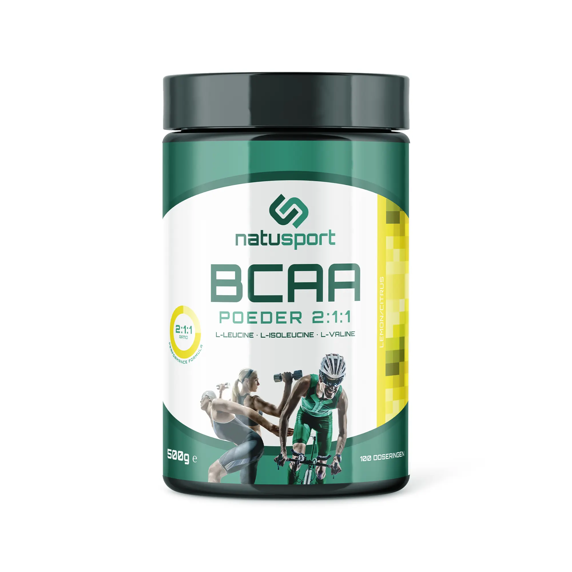 BCAA Poeder Lemon / Citrus – 500 gram